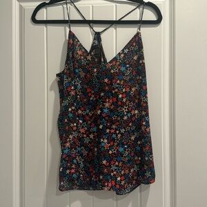 Crew stars silk cami tank